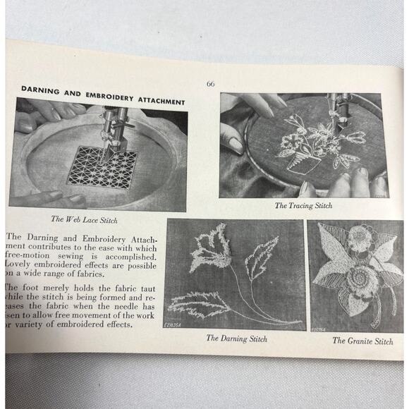 SINGER 301 Sewing Machine Original Owners Manual 5"X7" Staple-bound Collectible - Picture 7 of 10